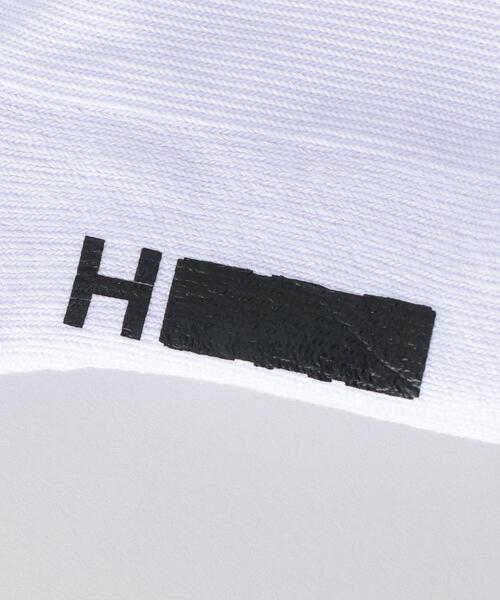 H BEAUTY&YOUTH UNITED ARROWS(エイチビューティーアンドユースユナイテッドアローズ)の「<H>LOOSE REGULAR SOCKS/ソックス(ソックス/靴下・メンズ・ホワイト/ブラック/ベージュ/ライム・FREE)」の6枚目の写真