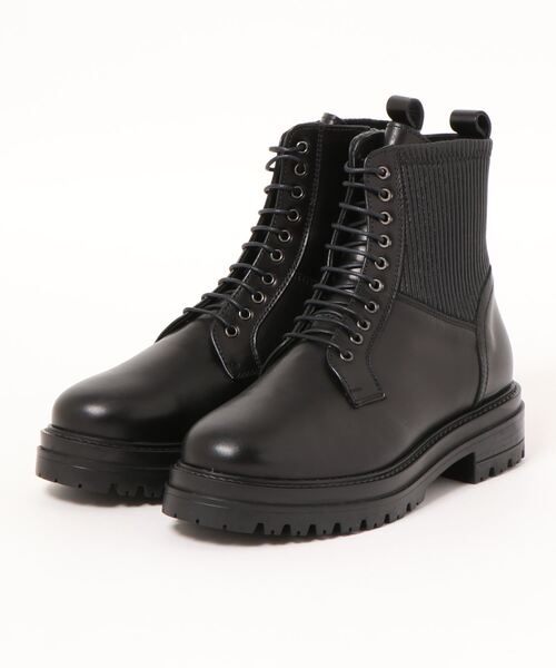 Pertini(ペルティニ)の「PERTINI/31031D4 CESAR/DAVIS BLK/BLK(ブーツ・レディース・ブラック・38/37/36)」の2枚目の写真