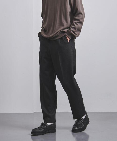 CELLAR DOOR(セラドール)の「<CELLAR DOOR(セラードアー)> サキソニー サイドストライプ パンツ(その他パンツ・メンズ・グレー・44/46/48/50)」の1枚目の写真