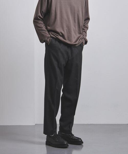 CELLAR DOOR(セラドール)の「<CELLAR DOOR(セラードアー)> サキソニー サイドストライプ パンツ(その他パンツ・メンズ・グレー・44/46/48/50)」の9枚目の写真