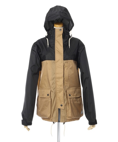 フルトン （FULTON） レインコート パーカー コート バイカラー 撥水 セール】レインコート バイカラーマウンテンパーカー（レイン