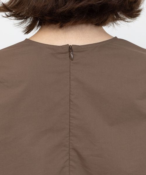 Rouge vif（ルージュヴィフ）の「プリーツブラウス（シャツ/ブラウス・レディース・ホワイト/ブラウン/ブラック/ホワイト系/ブラック系1・フリー）」の15枚目の写真