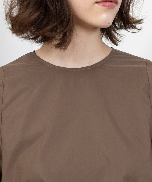 Rouge vif（ルージュヴィフ）の「プリーツブラウス（シャツ/ブラウス・レディース・ホワイト/ブラウン/ブラック/ホワイト系/ブラック系1・フリー）」の16枚目の写真