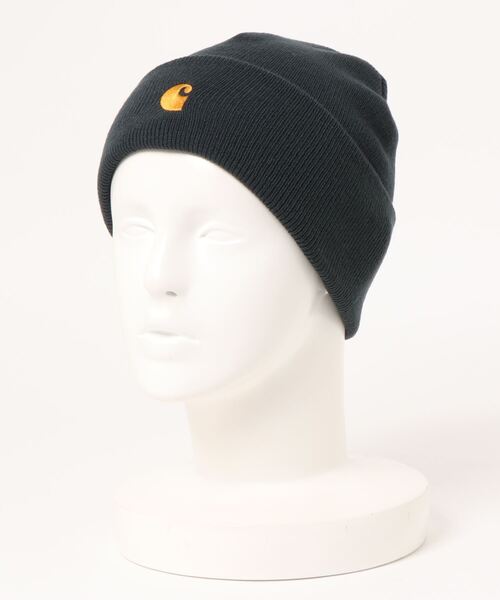 Carhartt（カーハート）の「carhartt CHASE BEANIE（ニットキャップ/ビーニー・メンズ・ブラック/ネイビー/オレンジ/グリーン/グレー系その他・FREE）」の8枚目の写真