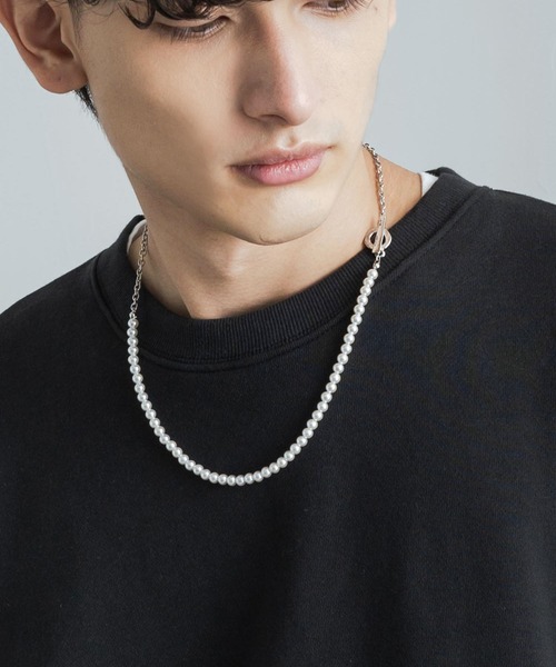 Rocky Monroe(ロッキーモンロー)の「マルチデザイン2way パール/チェーンネックレス(ネックレス・メンズ・その他/その他1/その他2/その他3/その他4/その他5/その他6/その他7/その他8/その他9/その他10/その他11/その他12・FREE)」の7枚目の写真