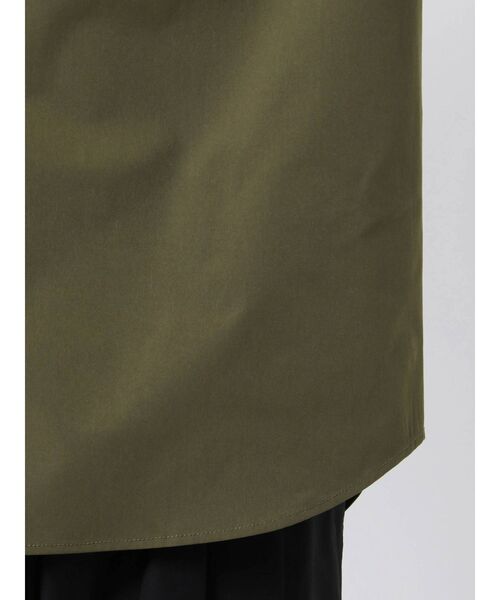 COTORICA（コトリカ）の「ポプリンバンドカラープルオーバーシャツ（シャツ/ブラウス・メンズ・カーキ/ベージュ・LARGE/MEDIUM）」の17枚目の写真