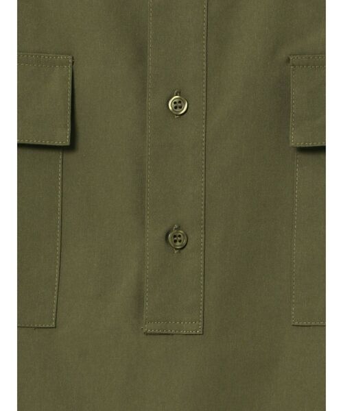 COTORICA（コトリカ）の「ポプリンバンドカラープルオーバーシャツ（シャツ/ブラウス・メンズ・カーキ/ベージュ・LARGE/MEDIUM）」の19枚目の写真