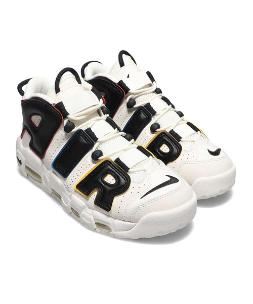 NIKE(ナイキ)の「NIKE AIR MORE UPTEMPO '96 / ナイキ エア モア アップテンポ '96 【SP】(スニーカー・メンズ・ホワイト・26.5cm/24.0cm/27.5cm/25.5cm/26.0cm/28.5cm/29.0cm/30.0cm/28.0cm/25.0cm/27.0cm/24.5cm)」の4枚目の写真