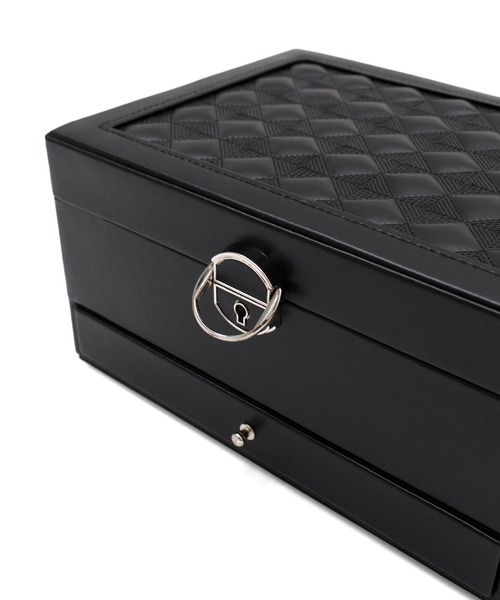 VitaFelice（ヴィータフェリーチェ）の「ジュエリーボックス（収納グッズ・レディース・ホワイト/ブラック・FREE）」の4枚目の写真