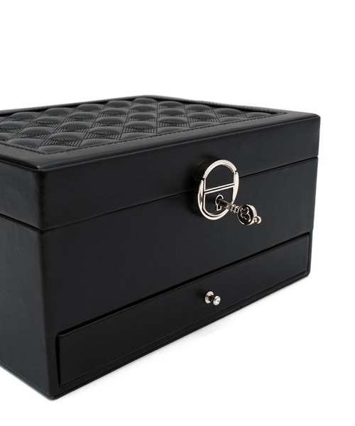 VitaFelice（ヴィータフェリーチェ）の「ジュエリーボックス（収納グッズ・レディース・ホワイト/ブラック・FREE）」の14枚目の写真