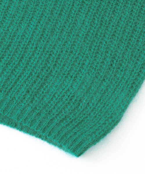 URBAN RESEARCH Sonny Label（アーバンリサーチサニーレーベル）の「モヘヤクルーネックニットプルオーバー（ニット/セーター・レディース・ライトグレー/ピンク/グリーン・FREE）」の15枚目の写真