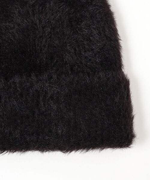 B:MING by BEAMS（ビーミングバイビームス）の「SUBLIME / シャギー ワッチキャップ（ニットキャップ/ビーニー・メンズ・ブラウン/ブラック/オレンジ・ONE SIZE）」の4枚目の写真