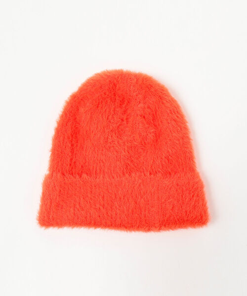 B:MING by BEAMS（ビーミングバイビームス）の「SUBLIME / シャギー ワッチキャップ（ニットキャップ/ビーニー・メンズ・ブラウン/ブラック/オレンジ・ONE SIZE）」の6枚目の写真