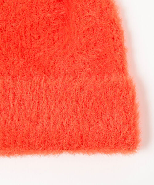 B:MING by BEAMS（ビーミングバイビームス）の「SUBLIME / シャギー ワッチキャップ（ニットキャップ/ビーニー・メンズ・ブラウン/ブラック/オレンジ・ONE SIZE）」の7枚目の写真