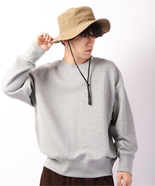 KRIFF MAYER（クリフメイヤー）の「KRIFF MAYER はっ水加工 アドベンチャーハット サファリハット 帽子 男女兼用（ハット・メンズ・ベージュ/ネイビー/ブラウン/ブラック・FREE）」の14枚目の写真