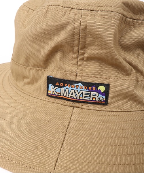 KRIFF MAYER（クリフメイヤー）の「KRIFF MAYER はっ水加工 アドベンチャーハット サファリハット 帽子 男女兼用（ハット・メンズ・ベージュ/ネイビー/ブラウン/ブラック・FREE）」の9枚目の写真