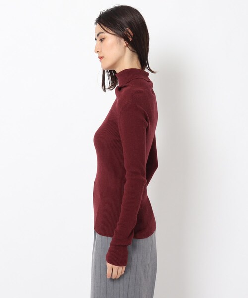 THE SHOP TK (ザ ショップ ティーケー )の「◆タートルニットプルオーバー(ニット/セーター・レディース・ブラック/オフホワイト/オレンジ系・12/13/14)」の13枚目の写真