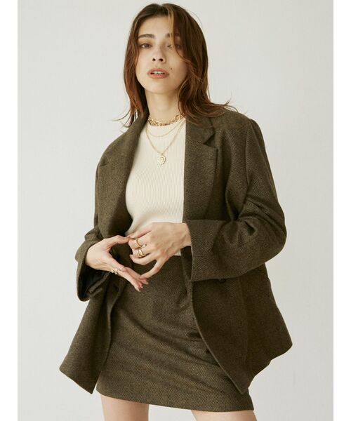 EVRIS（エヴリス）の「オーバーラップサニーモチーフネックレス（ネックレス・レディース・ゴールド/シルバー・FREE）」の6枚目の写真