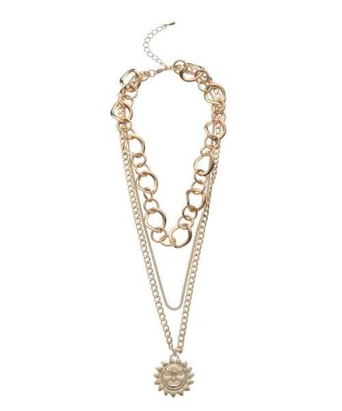 EVRIS（エヴリス）の「オーバーラップサニーモチーフネックレス（ネックレス・レディース・ゴールド/シルバー・FREE）」の16枚目の写真