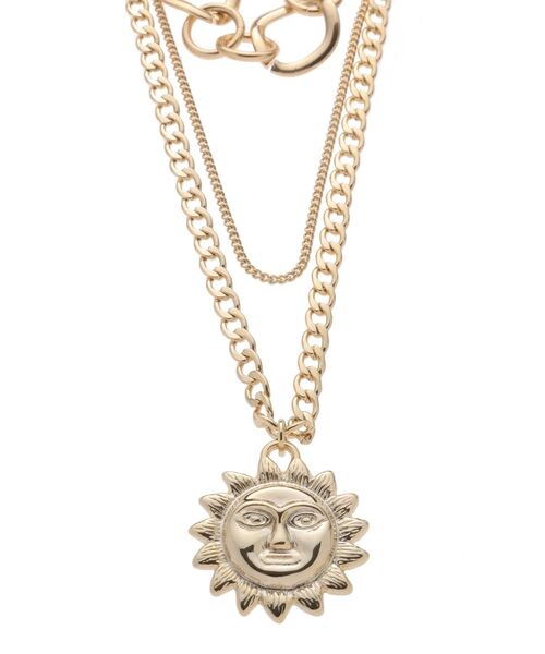 EVRIS（エヴリス）の「オーバーラップサニーモチーフネックレス（ネックレス・レディース・ゴールド/シルバー・FREE）」の17枚目の写真
