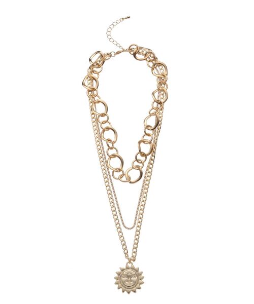 EVRIS（エヴリス）の「オーバーラップサニーモチーフネックレス（ネックレス・レディース・ゴールド/シルバー・FREE）」の21枚目の写真