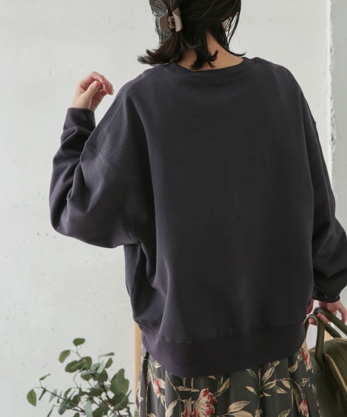 URBAN RESEARCH DOORS(アーバンリサーチドアーズ)の「スウェットクルーネックプルオーバー(スウェット・レディース・チャコールグレー/ブラウン/アイボリー・ONE)」の20枚目の写真