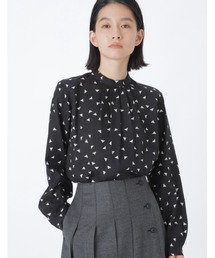 human woman | ◆幾何学プリントプルオーバーブラウス(シャツ/ブラウス)