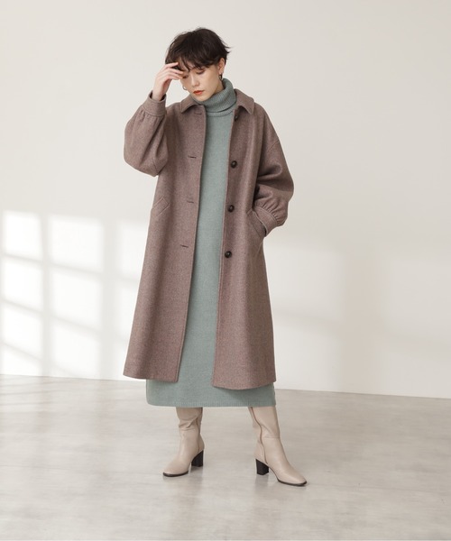 i　エヌナチュラルビューティベーシック テックウールステンカラーコート 楽天市場】テックウールステンカラーコート／エヌ ナチュラル