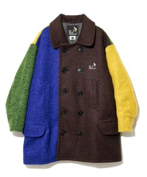 go slow caravan | もっさりウール ゆったりPコート(ピーコート)