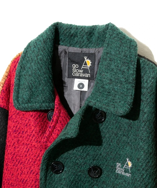 go slow caravan（ゴースローキャラバン）の「もっさりウール ゆったりPコート（ピーコート・メンズ・その他1/その他2・MEDIUM/LARGE）」の16枚目の写真