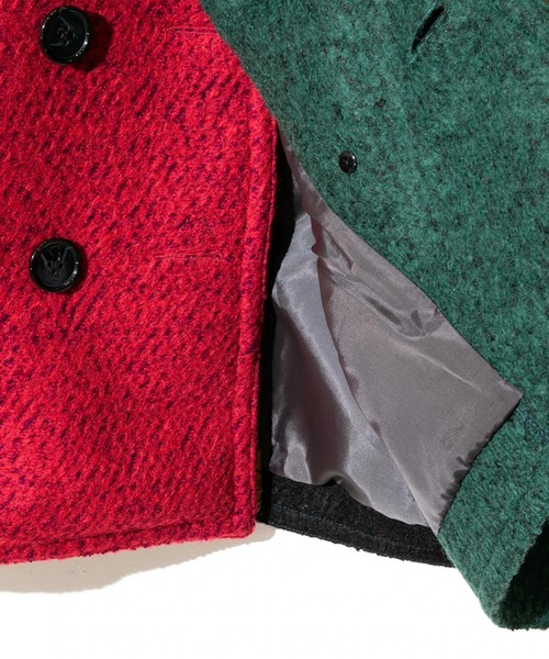 go slow caravan（ゴースローキャラバン）の「もっさりウール ゆったりPコート（ピーコート・メンズ・その他1/その他2・MEDIUM/LARGE）」の3枚目の写真