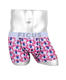 FICUS（フィークス）の「FICUS/フィークス ボクサーパンツ ゾウ 象 下着 アンダーウェア ツルツル（ボクサーパンツ）」