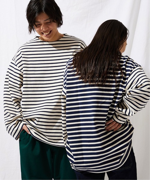 ＊tomo4931＊orcival オーシバル  ドット  バスクシャツ ORCIVAL（オーシバル） ドット ボーダー バスクシャツ マリンシャツ