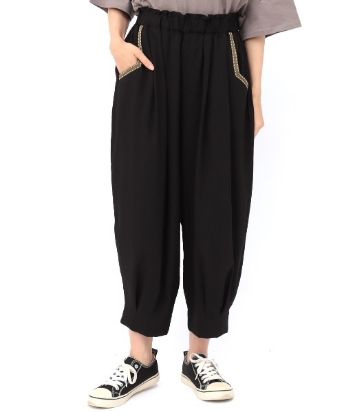 チチカカ(チチカカ)の「エッグタックパンツ 【シリーズ累計15,000枚突破】(その他パンツ・レディース・ベージュ/カーキ/ブラック/その他1/グリーン/オレンジ/マスタード/オリーブ・FREE)」の20枚目の写真