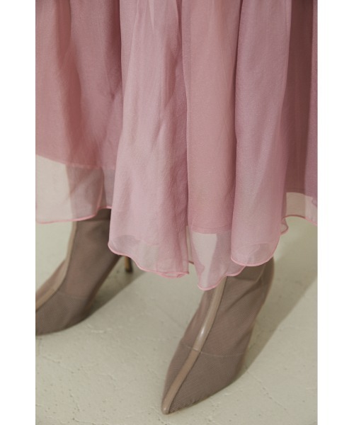 rienda（リエンダ）の「ボックスプリーツフレアスカート（スカート・レディース・ブラック/ベージュ/ピンク・SMALL/MEDIUM）」の21枚目の写真