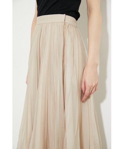 rienda（リエンダ）の「ボックスプリーツフレアスカート（スカート・レディース・ブラック/ベージュ/ピンク・SMALL/MEDIUM）」の15枚目の写真