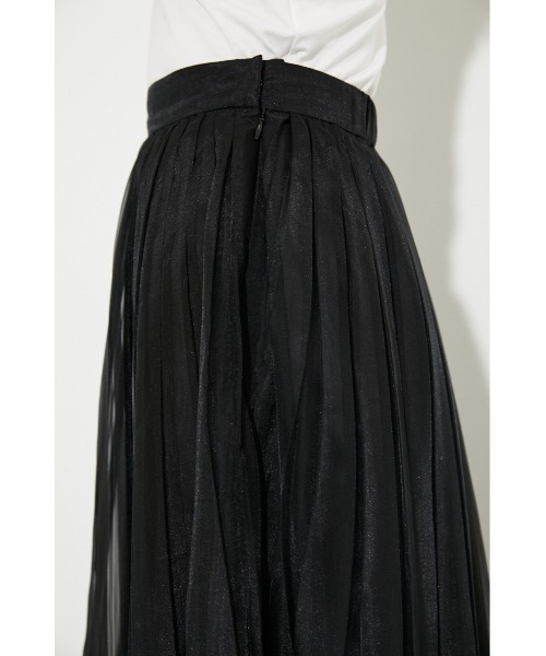 rienda（リエンダ）の「ボックスプリーツフレアスカート（スカート・レディース・ブラック/ベージュ/ピンク・SMALL/MEDIUM）」の16枚目の写真