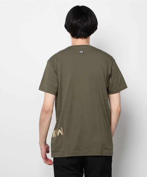 G-STAR(ジースター)の「MULTIPLE 7411 T-SHIRT/ロゴT(Tシャツ/カットソー・メンズ・グレー系その他/ダークオリーブ/ブラウン系その他・SMALL/X-SMALL/MEDIUM/LARGE/X-LARGE)」の16枚目の写真