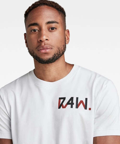 G-STAR(ジースター)の「MULTIPLE 7411 T-SHIRT/ロゴT(Tシャツ/カットソー・メンズ・グレー系その他/ダークオリーブ/ブラウン系その他・SMALL/X-SMALL/MEDIUM/LARGE/X-LARGE)」の6枚目の写真