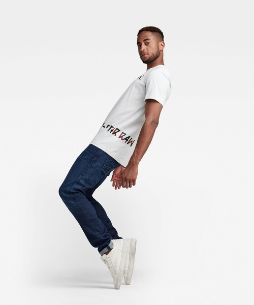 G-STAR(ジースター)の「MULTIPLE 7411 T-SHIRT/ロゴT(Tシャツ/カットソー・メンズ・グレー系その他/ダークオリーブ/ブラウン系その他・SMALL/X-SMALL/MEDIUM/LARGE/X-LARGE)」の7枚目の写真