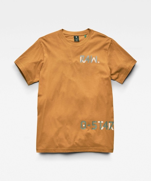 G-STAR(ジースター)の「MULTIPLE 7411 T-SHIRT/ロゴT(Tシャツ/カットソー・メンズ・グレー系その他/ダークオリーブ/ブラウン系その他・SMALL/X-SMALL/MEDIUM/LARGE/X-LARGE)」の22枚目の写真