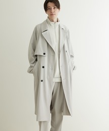 JUNRED | ドレープサージトレンチコート(トレンチコート)