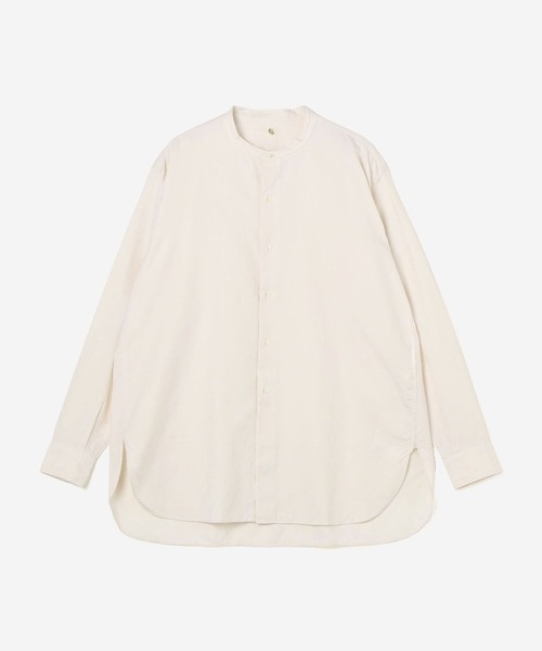 KAPTAIN SUNSHINE 23SS コットンシルク バンドカラーシャツ Kaptain Sunshine（キャプテン サンシャイン）の「KAPTAIN