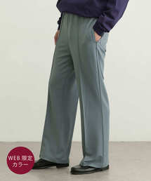 URBAN RESEARCH | 『一部WEB限定カラー』UR iD SEMI FLARE JERSEY PANTS(その他パンツ)
