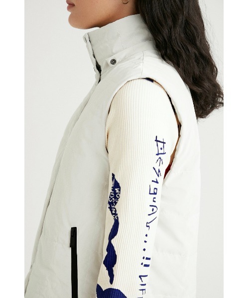 Desigual（デシグアル）の「ウィメンズ パッド入り半オーバーコート WHITY（その他アウター・レディース・ホワイト・S/M/L）」の8枚目の写真