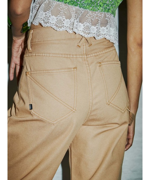 PAMEO POSE（パメオポーズ）の「ZOEY Pants（デニムパンツ・レディース・ブルー/ブラック/ベージュ・SMALL/MEDIUM）」の14枚目の写真