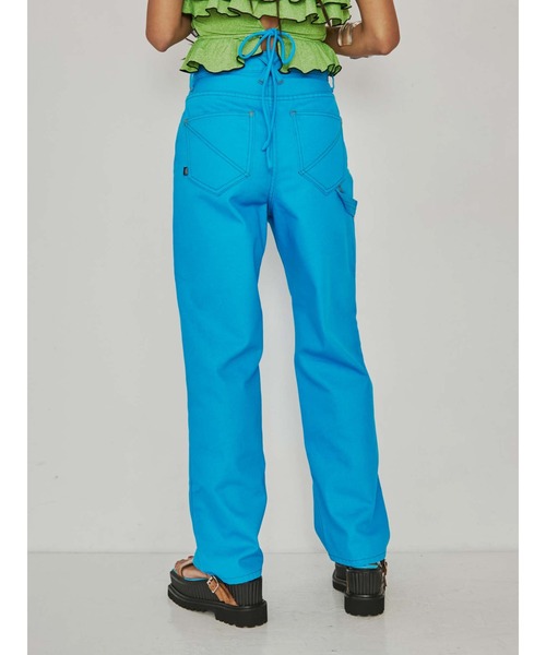 PAMEO POSE（パメオポーズ）の「ZOEY Pants（デニムパンツ・レディース・ブルー/ブラック/ベージュ・SMALL/MEDIUM）」の20枚目の写真