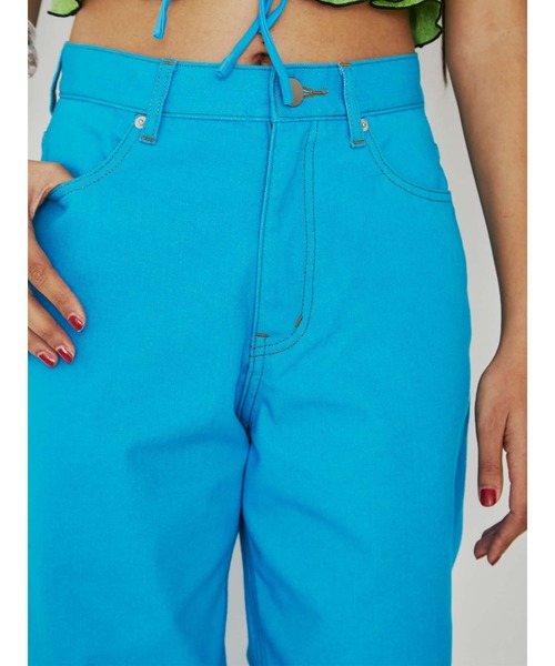 PAMEO POSE（パメオポーズ）の「ZOEY Pants（デニムパンツ・レディース・ブルー/ブラック/ベージュ・SMALL/MEDIUM）」の5枚目の写真