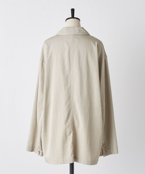 BEARDSLEY（ビアズリー）の「ラフジャケット（テーラードジャケット・レディース・グリーン・FREE）」の4枚目の写真