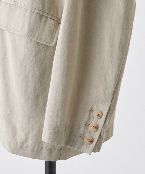 BEARDSLEY（ビアズリー）の「ラフジャケット（テーラードジャケット・レディース・グリーン・FREE）」の9枚目の写真